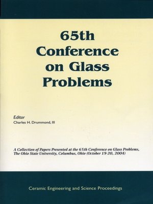 cover image of 65th Conference on Glass Problems